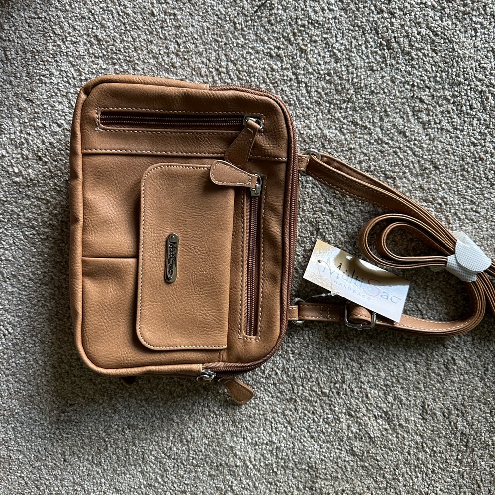 Chic Tan Crossbody Bag
